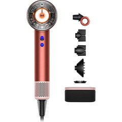 Фен Dyson Supersonic Nural HD16 Straight+Wavy (Strawberry Bronze/Blush Pink), Комплектация: С кейсом, Диффузор: Есть , Вариант комплекта: Straight+Wavy, Цвет: Strawberry Bronze/Blush Pink, Тип вилки: AU