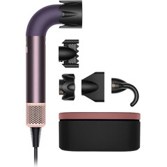 Фен Dyson Supersonic R HD18 Professional, Straight+Wavy (Jasper Plum), Комплектация: С кейсом, Тип волос: Для прямых и волнистых волос (Straight+Wavy), Цвет: Jasper plum