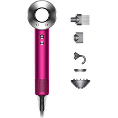 Фен Dyson Supersonic HD07 (Fuchsia/Nickel), Комплектация: Без кейса, Цвет: Fuchsia/Nickel