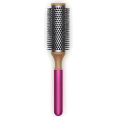 Цилиндрическая расческа-брашинг Dyson, диаметром 35 мм (Fuchsia/Iron), Цвет: Fuchsia/Iron