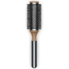 Цилиндрическая расческа-брашинг Dyson, диаметром 35 мм (Nickel/Black), Цвет: Nickel/Black