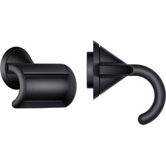 Насадка Dyson для непослушных волос (Black), Цвет: Black