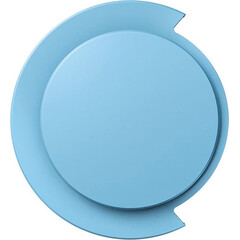 Наружные колпачки Dyson OnTrac (Ceramic Blue), Цвет: Ceramic Blue