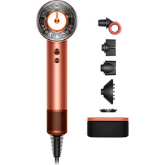 Фен Dyson Supersonic Nural HD16 Straight+Wavy (Amber silk), Комплектация: С кейсом, Диффузор: Есть , Вариант комплекта: Straight+Wavy, Цвет: Amber silk, Тип вилки: AU