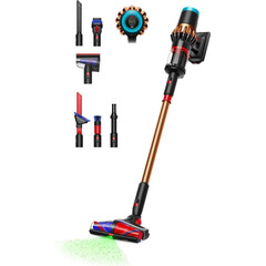 Dyson V16 Piston Animal с комплектом из 7 насадок, Выбрать комплектацию: С 7 насадками, Цвет: Black/Copper, Тип вилки: AU