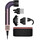 Фен Dyson Supersonic R HD18 Professional, Curly+Coily (Jasper Plum​), Комплектация: С кейсом, Тип волос: Для кудрявых и тугих завитков (Curly+Coily), Цвет: Jasper plum
