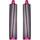 Длинные цилиндрические насадки Dyson Airwrap диаметром 40 мм (Fuchsia/Nickel), Цвет: Fuchsia/Nickel