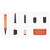 Стайлер Dyson Airwrap i.d. HS08 Straight+Wavy (Ceramic apricot/Topaz), Вариант комплекта: Straight+Wavy, Цвет: Ceramic apricot/Topaz, Тип вилки: AU, изображение 2