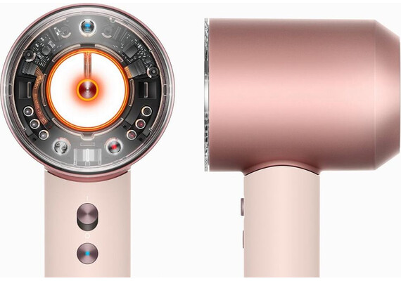 Фен Dyson Supersonic Nural HD16 Straight+Wavy (Ceramic Pink/Rose Gold), Комплектация: Без кейса, Диффузор: Есть , Вариант комплекта: Straight+Wavy, Цвет: Ceramic Pink/Rose Gold, Тип вилки: AU, изображение 3