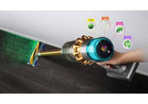 Dyson V15 Detect Absolute (Gold), Цвет: Gold, изображение 3