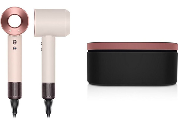 Фен Dyson Supersonic HD15 (Ceramic Pink/Rose Gold), Комплектация: С кейсом, Цвет: Ceramic Pink/Rose Gold, изображение 3