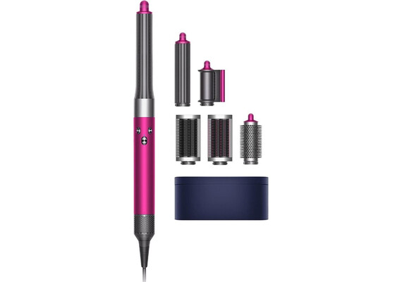 Стайлер Dyson Airwrap HS05 Complete Long (Fuchsia/Nickel), Вариант комплекта: Complete Long, Цвет: Fuchsia/Nickel, Тип вилки: AU