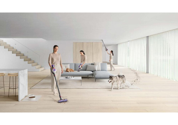 Dyson V8 Advanced (Silver/Nickel), Цвет: Silver/Nickel, Тип вилки: AU, изображение 4