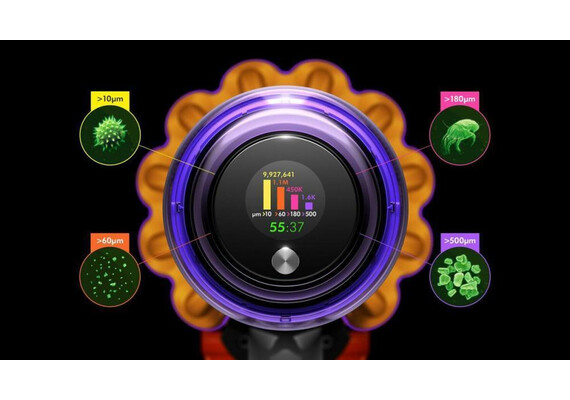 Dyson V15 Detect Total Clean (Nickel/Black), Цвет: Nickel/Black, изображение 7