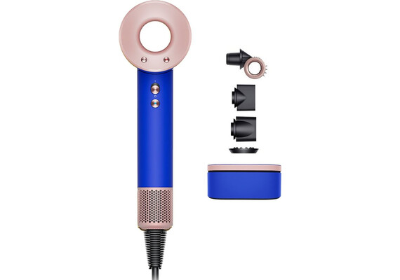 Фен Dyson Supersonic HD15 (Blue/Blush), Комплектация: С кейсом, Цвет: Blue/Blush