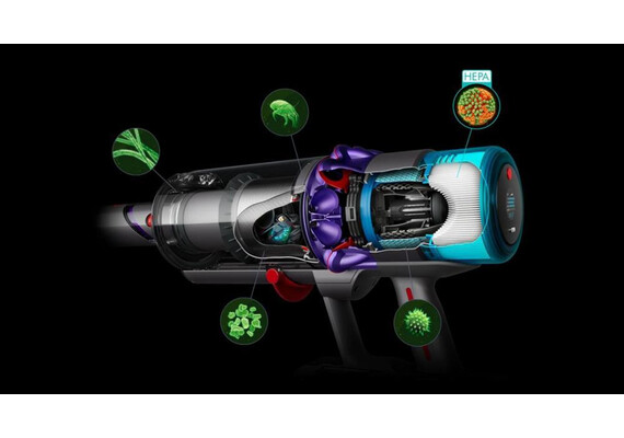 Dyson Gen5detect Absolute (Nickel/Violett), Цвет: Nickel/Violett, Тип вилки: EU, изображение 5