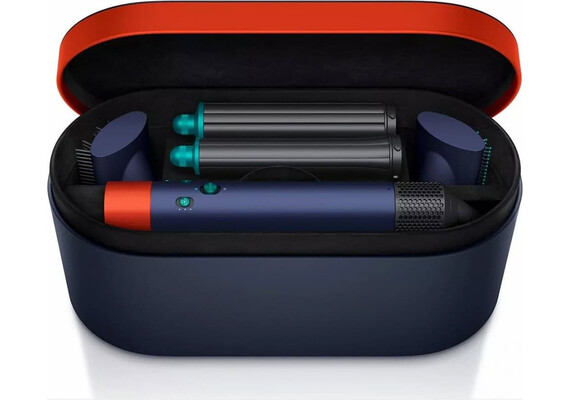 Стайлер Dyson Airwrap HS05 Complete Long (Prussian Blue/Topaz), Вариант комплекта: Complete Long, Цвет: Prussian Blue/Topaz, Тип вилки: AU, изображение 2