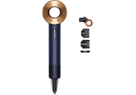 Фен Dyson Supersonic HD15 (Prussian Blue/Rich Copper), Комплектация: Без кейса, Цвет: Prussian Blue/Rich Copper