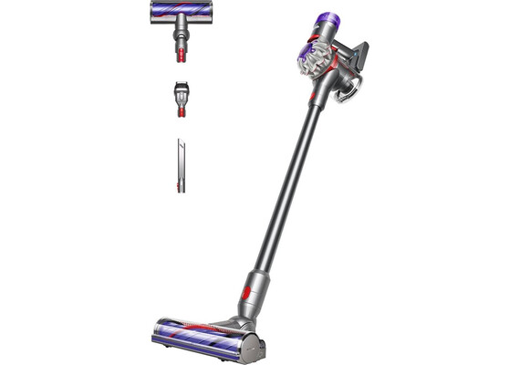 Dyson V8 Advanced (Silver/Nickel), Цвет: Silver/Nickel, Тип вилки: AU