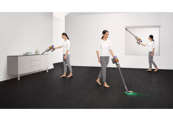 Dyson V15 Detect Absolute (Yellow/Nickel), Цвет: Yellow/Nickel, изображение 4