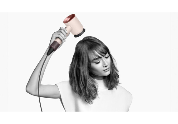 Фен Dyson Supersonic HD15 (Ceramic Pink/Rose Gold), Комплектация: С кейсом, Цвет: Ceramic Pink/Rose Gold, изображение 4