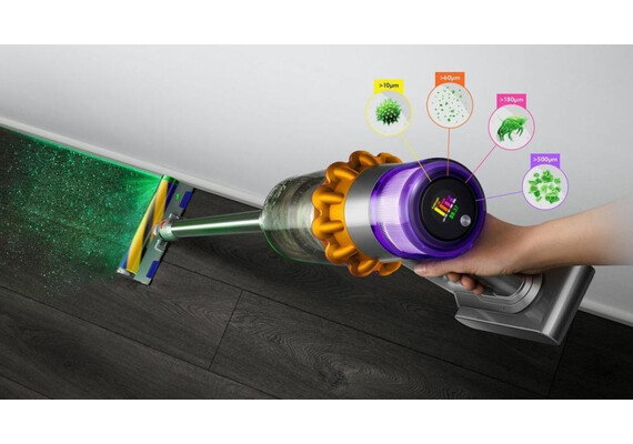 Dyson V15 Detect Total Clean (Nickel/Black), Цвет: Nickel/Black, изображение 4