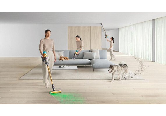 Dyson V12 Detect Slim Absolute (Gold), Цвет: Gold, изображение 6