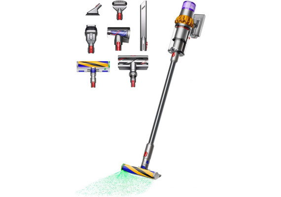 Dyson V15 Detect Total Clean, Цвет: Yellow/Nickel