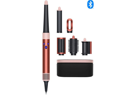 Стайлер Dyson Airwrap i.d. HS08 Straight+Wavy (Strawberry Bronze/Blush Pink), Вариант комплекта: Straight+Wavy, Цвет: Strawberry Bronze/Blush Pink, Тип вилки: AU