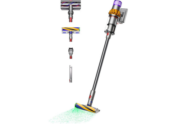 Dyson V15 Detect Absolute (Yellow/Nickel), Цвет: Yellow/Nickel