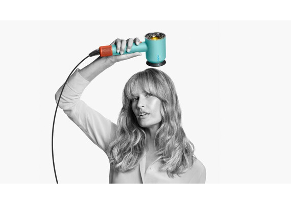 Фен Dyson Supersonic Nural HD16 Straight+Wavy (Ceramic patina/Topaz), Комплектация: Без кейса, Диффузор: Есть , Вариант комплекта: Straight+Wavy, Цвет: Ceramic Patina/Topaz, Тип вилки: AU, изображение 5