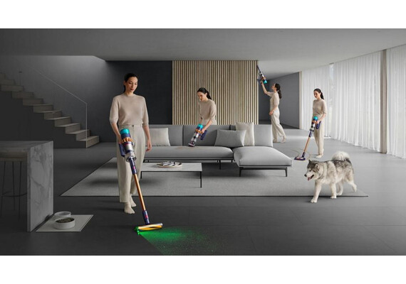 Dyson Gen5detect Absolute (Prussian Blue/Copper), Цвет: Prussian blue/Copper, Тип вилки: AU, изображение 7