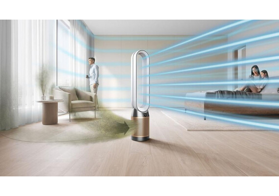 Очиститель воздуха Dyson Purifier Cool Formaldehyde TP09 (Nickel/Gold), Цвет: Nickel/Gold, изображение 2