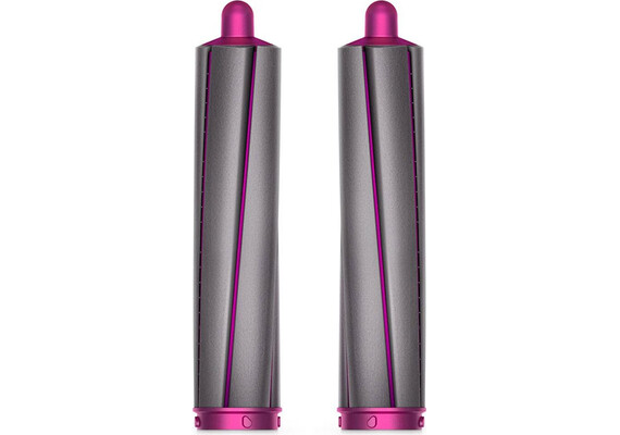 Длинные цилиндрические насадки Dyson Airwrap диаметром 40 мм (Fuchsia/Nickel), Цвет: Fuchsia/Nickel