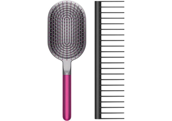 Набор расчесок Dyson (Nickel/Fuchsia), Цвет: Nickel/Fuchsia