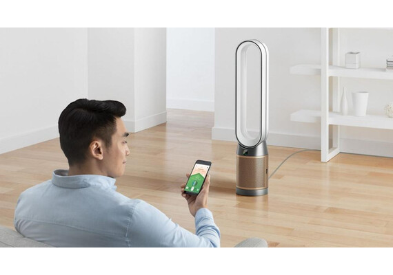 Очиститель воздуха Dyson Purifier Cool Formaldehyde TP09 (Nickel/Gold), Цвет: Nickel/Gold, изображение 6