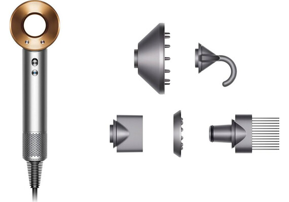 Фен Dyson Supersonic HD07 (Nickel/Copper), Комплектация: Без кейса, Цвет: Nickel/Copper, изображение 2