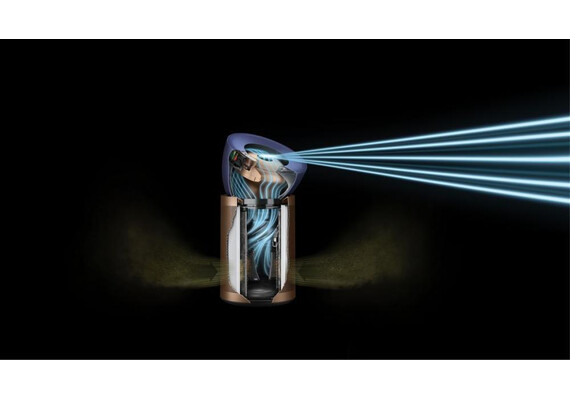 Очиститель Dyson Big+Quiet Formaldehyde BP04 (Prussian Blue/Gold), Цвет: Prussian Blue/Gold, изображение 5