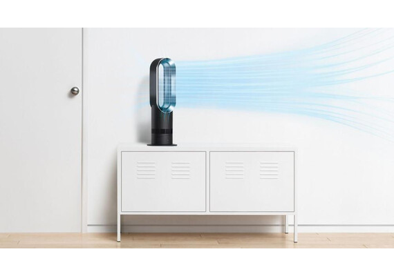 Тепловентилятор Dyson Hot+Cool Jet Focus AM09 (White/Nickel), Цвет: White/Nickel, изображение 4