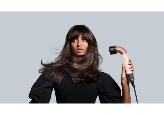 Фен Dyson Supersonic R HD18 Professional, Straight+Wavy (Ceramic Pink/Rose Gold), Комплектация: Без кейса, Тип волос: Для прямых и волнистых волос (Straight+Wavy), Цвет: Ceramic Pink/Rose Gold, изображение 8