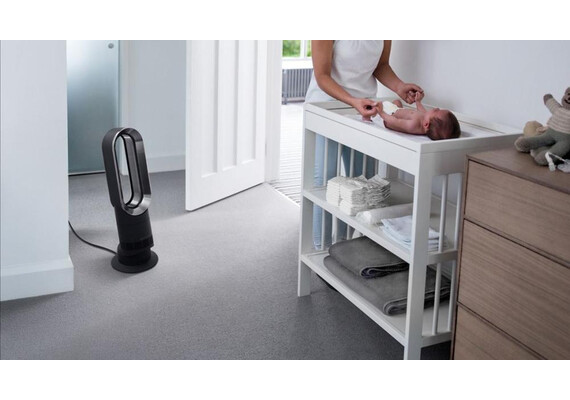 Тепловентилятор Dyson Hot+Cool Jet Focus AM09 (White/Nickel), Цвет: White/Nickel, изображение 5