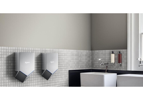 Сушилка для рук Dyson Airblade V HU02 (White), Цвет: White, изображение 4