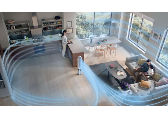 Очиститель воздуха Dyson Purifier Cool Gen1 TP10 (White/Silver), Цвет: White/Silver, изображение 3