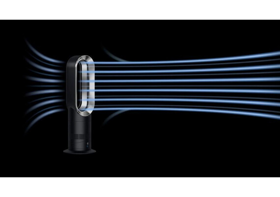 Тепловентилятор Dyson Hot+Cool Jet Focus AM09 (Satin Black/Nickel), Цвет: Satin Black/Nickel, изображение 3