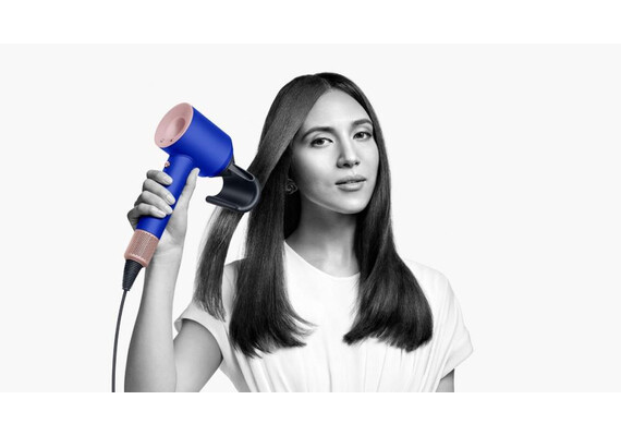 Фен Dyson Supersonic HD07 (Blue/Blush), Комплектация: С кейсом, Цвет: Blue/Blush, изображение 3
