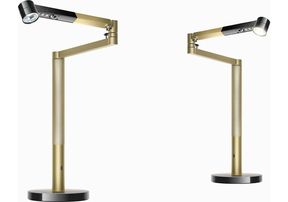 Настольная лампа Dyson Solarcycle Morph (Black/Brass), Цвет: Black/Brass, изображение 2
