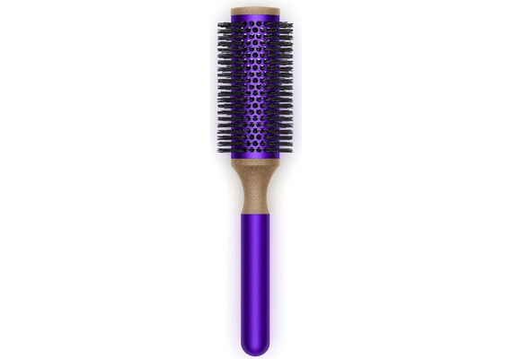 Цилиндрическая расческа-брашинг Dyson, диаметром 35 мм (Purple/Black), Цвет: Purple/Black