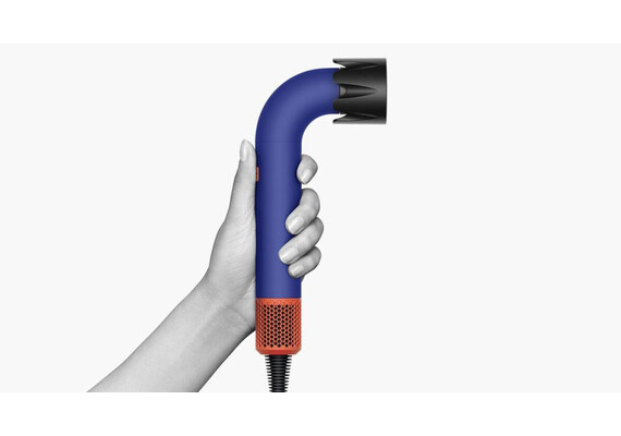 Фен Dyson Supersonic R HD18 Professional, Curly+Coily (Vinca blue/Topaz), Комплектация: Без кейса, Тип волос: Для кудрявых и тугих завитков (Curly+Coily), Цвет: Vinca Blue/Topaz, изображение 3