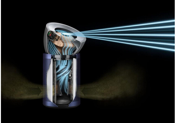 Очиститель Dyson Big+Quiet Formaldehyde BP03 (Nickel/Prussian Blue), Цвет: Nickel/Prussian Blue, изображение 3