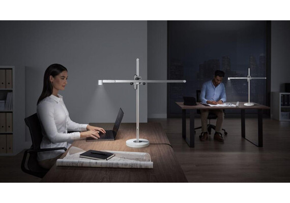 Настольная лампа Dyson Lightcycle (White/Silver), Цвет: White/Silver, изображение 4